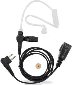 img 4 attached to 🔍 abcGoodefg FBI Style Surveillance Covert Headset Earpiece Mic for HYT (Hytera) & Motorola Radios - Compatible with CLS1110, CLS1410, CP200, and more