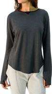 sun50 womens mock neck t shirt heather sports & fitness in water sports logo