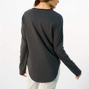 img 2 attached to SUN50 Womens Mock Neck T Shirt Heather Sports & Fitness in Water Sports