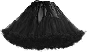 img 4 attached to 👗 Explore the Latest Collection of Women's Petticoat Skirts & Pettiskirts: Enhance Your Wardrobe with Stylish Underskirts!