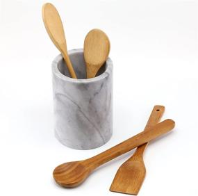 img 2 attached to Creative Home Natural Marble Utensil