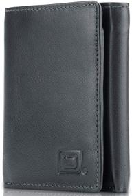 img 4 attached to Extra Capacity Trifold Wallet for Men: Stylish Men's Accessory for Wallets, Card Cases & Money Organizers