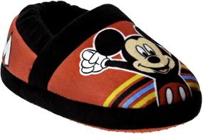 img 4 attached to Mickey Mouse Indoor Slippers Lightweight