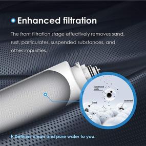 img 1 attached to Advanced 3-Stage Ultra Filtration Waterdrop Sediment Replacement