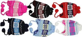 img 2 attached to ToBeInStyle Stretchy Knitted Acrylic Beanies - Boys' Fashion Accessories