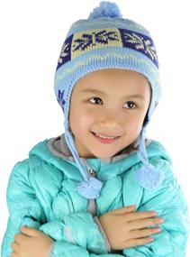 img 1 attached to ToBeInStyle Stretchy Knitted Acrylic Beanies - Boys' Fashion Accessories