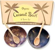 🥥 coconut bowls and spoons gift set - coco bliss логотип