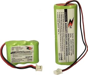 img 1 attached to 🔋 ZZcell 2-Pack Bundle Battery Compatible with Dogtra Transmitter BP12RT and Receiver BP20R, Models 280NCP, 300M, 302M, and YS500