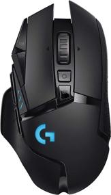 img 4 attached to 🖱️ Logitech G502 Lightspeed: Wireless Gaming Mouse with Hero 25K Sensor, PowerPlay Compatibility, Tunable Weights, and Lightsync RGB - Black - Review & Features