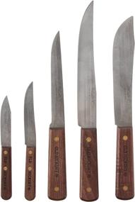 img 4 attached to 🔪 Optimized 5-Piece Old Hickory Knife Set 705 by Ontario Knife Co.