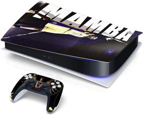 img 3 attached to 🎮 Premium PS5 Skin: Console and Controllers Vinyl Sticker Set - Durable, Scratch-Resistant, Bubble-Free - Compatible with PS5 (Digital Version, Mamba)