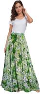 🌸 afibi women's clothing - floral pleated vintage chiffon dress logo