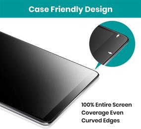 img 3 attached to 📱 Klearlook Tempered Glass Screen Protector for 2020/2018 i'Pad Pro 12.9 inch - Matte, Face ID & i'Pad Pencil Compatible