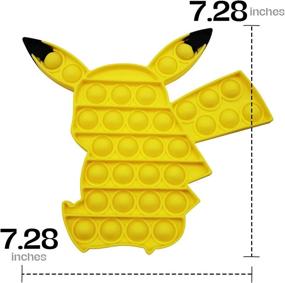 img 1 attached to 🧩 Fidget Pop Adults: Boxgear Pikachu - Optimal Stress Relief and Focus Aid