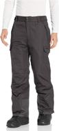 🎿 skigear men's snow sports cargo trousers logo