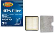 envirocare replacement hepa vacuum cleaner filter: ideal fit for riccar immaculate & impeccable rf17, 1800 + 1700 and simplicity s30, s36, s38 canisters логотип