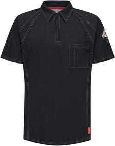 img 4 attached to Bulwark Short Sleeve Comfort Charcoal