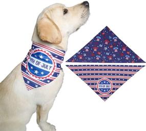img 2 attached to Lamphyface Bandanas American Independence Reversible