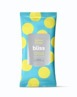 🌿 bliss - lemon &amp; sage refreshing body wipes, plant-based, aluminum-free, natural deodorant wipes, suitable for all skin types, gym &amp; travel cleansing wipes, vegan, cruelty-free, paraben-free, 30-count logo