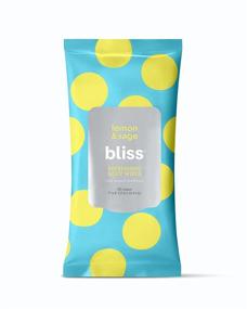 img 2 attached to 🌿 Bliss - Lemon &amp; Sage Refreshing Body Wipes, Plant-Based, Aluminum-Free, Natural Deodorant Wipes, Suitable for All Skin Types, Gym &amp; Travel Cleansing Wipes, Vegan, Cruelty-Free, Paraben-Free, 30-count
