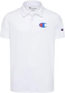 champion heritage stretch hybrid school boys' clothing and tops, tees & shirts logo