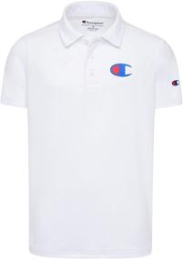 img 4 attached to Champion Heritage Stretch Hybrid School Boys' Clothing and Tops, Tees & Shirts