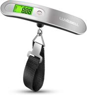 accurate and convenient luxebell 🧳 110lbs digital luggage scale for hassle-free travelling logo