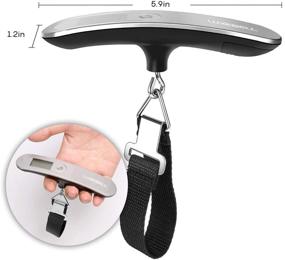 img 2 attached to Accurate and Convenient Luxebell 🧳 110Lbs Digital Luggage Scale for Hassle-Free Travelling