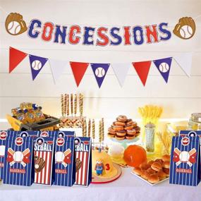 img 1 attached to 🎉 Home Run Celebrations: TONIFUL Baseball Birthday Decoration Supplies