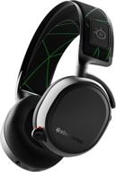 🎧 steelseries arctis 9x wireless gaming headset - integrated xbox wireless + bluetooth - extended 20+ hour battery life - suitable for xbox one and series x logo