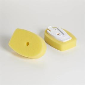 img 1 attached to 🧽 OXO Good Grips Dish Sponge Refills with Soap Dispensing, 2-Pack, Yellow, 1 EA