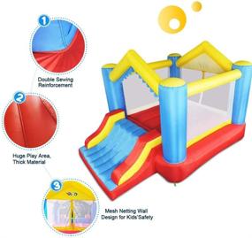 img 2 attached to 🏰 Inflatable Bouncer Playhouse by YARD