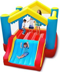 img 4 attached to 🏰 Inflatable Bouncer Playhouse by YARD