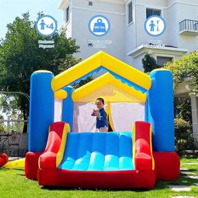 img 3 attached to 🏰 Inflatable Bouncer Playhouse by YARD