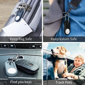 img 2 attached to Mutural ，Silicone Protector Aluminum Keychain GPS, Finders & Accessories