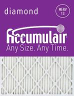 accumulair diamond 17 5x22x1 furnace filters logo