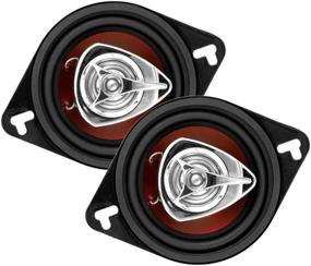 img 3 attached to BOSS Audio Systems CH3220 Car Speakers - 140 Watts of Power Per Pair, 70 Watts Each, 3.5 Inch, Full Range, 2 Way, Sold in Pairs, Easy Mounting