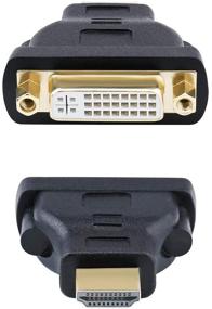 img 3 attached to DTECH адаптер DVI Female к HDMI Male - двунаправленный конвертер с портом DVI-I (24 + 5)