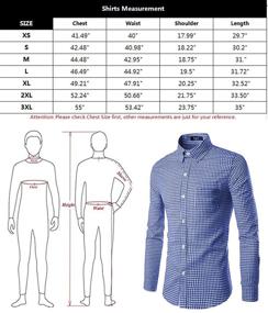 img 1 attached to NUTEXROL Men's Cotton Casual Button-Sleeve Shirt