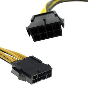 img 1 attached to High-Quality Qaoquda 8 Pin to Dual PCIe 8 Pin Y-Splitter Extension Cable - Perfect for Mining and Gaming!