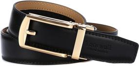 img 3 attached to Tonywell Leather Ratchet Buckle Perfect Men's Accessories and Belts