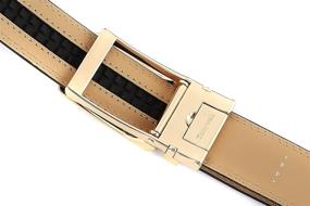 img 1 attached to Tonywell Leather Ratchet Buckle Perfect Men's Accessories and Belts