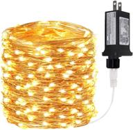 🌟 enhance your space with bhclight 66ft 200 led fairy lights: waterproof outdoor copper wire lights for bedroom decor, twinkle lights for girl's room garden christmas party wedding (warm white) логотип