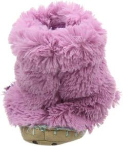 img 2 attached to Little Blue House by Hatley Kids Hi-top Animal Slipper Sock - Unisex