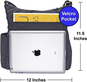 img 1 attached to NeatPack Crossbody Women Theft Pocket Women's Handbags & Wallets and Crossbody Bags