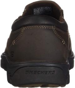 img 2 attached to Skechers Segment Search Loafer Brown Men's Shoes and Loafers & Slip-Ons