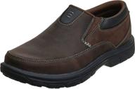 skechers segment search loafer brown men's shoes and loafers & slip-ons логотип