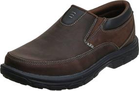 img 4 attached to Skechers Segment Search Loafer Brown Men's Shoes and Loafers & Slip-Ons