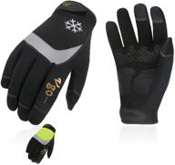 🧤 thinsulate waterproof fluorescent vgo touchscreen occupational health & safety products logo