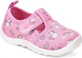 img 3 attached to 👣 Nerteo Boys Girls Cute Aquatic Water Shoes: The Perfect Footwear for Beach, Swim, Pool, Water Park & Toddler/Little Kid Activities